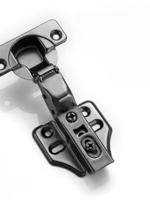黑色大弯1 2-Stage Force Hydraulic Soft Close Inset Cabinet Hinge