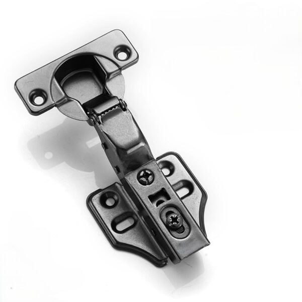黑色大弯1 2-Stage Force Hydraulic Soft Close Inset Cabinet Hinge