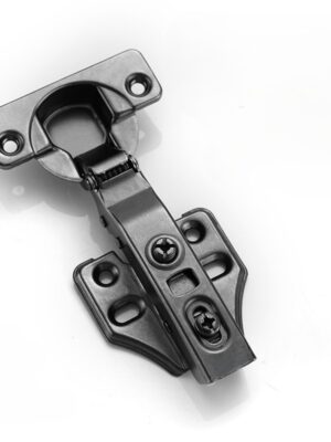 黑色直臂1 2-Stage Force Small Angle Thick Door Damping Hydraulic Hinge