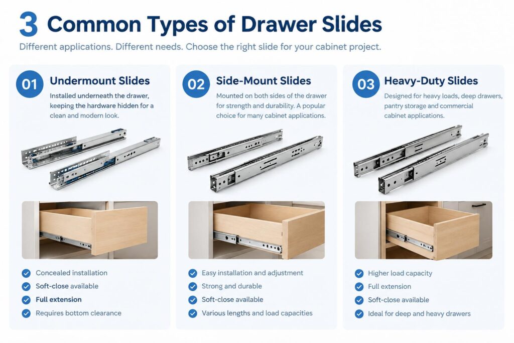 how to choose drawer slides